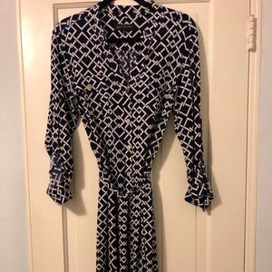 Button down shirt dress